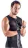 Svenjoyment Bondage Sleeveless Net Shirt with Adjustable Cuffs M Black