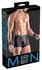Svenjoyment Bondage Men’s Open Back Pants 2XL with Handcuffs, Black