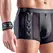 Svenjoyment Bondage Men’s Open Back Pants 2XL with Handcuffs, Black