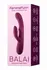 FemmeFunn Balai Dark Fuchsia Dual Motor Swaying Intimate Machine 23cm