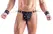 Svenjoyment Bondage Men's Thong M Matte Look with Adjustable Cuffs