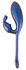 Sweet Smile Metallic Flexible Double Silicone Dual-Action System 22.5cm