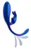 Sweet Smile Metallic Flexible Double Silicone Dual-Action System 22.5cm