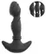 ANOS Vibrating Prostate Plug with Moving Rings, Black, 16.3 cm