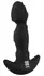 ANOS Vibrating Prostate Plug with Moving Rings, Black, 16.3 cm
