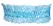 Cottelli Accessories Lace Garter Blue with Satin Bow 5.5cm