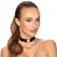 Cottelli ACCESSOIRES Black Heart Adjustable Choker 31-42 cm