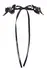 Cottelli ACCESSOIRES Black Lace Choker with Pearls Adjustable S-L