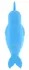 Unihorn Narwhal Dual-Ended Silicone Intimate Device, Blue, 14.3 cm