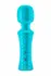 FemmeFunn Ultra Wand Mini Turquoise - Compact Waterproof Massager 10 Modes