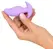 Cuties Vibrating Plug Purple - Compact Silicone Model, 7 Modes, 8 cm