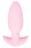Cuties Rose Vibrating Plug - Compact Silicone Model, 7 Modes, 8 cm