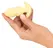 Cuties Vibrating Plug Yellow - Compact Silicone Model, 7 Modes, 8 cm