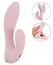 beau coeur Cerya Strong Mini Dual-Arm Vibrator, 14 cm, Purple