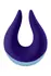 FemmeFunn Volea Dark Purple/Light Blue - Precision Fluttering Tip Vibrator