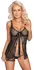 Kissable Babydoll & String Set S/M - Elegant Lace, Adjustable Fit