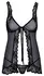 Kissable Babydoll & String Set S/M - Elegant Lace, Adjustable Fit