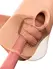 PDX Plus Double Pounder Vibrating Intimate System, Dual Tunnel, 20.5 cm
