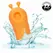 CalExotics Neon Vibes Orange Ergonomic Finger Device 10 Modes Waterproof