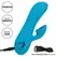 CalExotics Sunset Beach Seducer Dual-Action Vibrator Blue USB Rechargeable