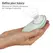 Womanizer Liberty 2 Light Green Compact Air Wave System with Travel Case