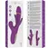 INTENSE Ateneo Rechargeable 3-Motor Silicone Intimate Device Purple 25cm