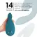 Womanizer Duo 2 Blue Petrol - Dual-Action Air Pulse & Vibration System