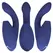 Womanizer Duo 2 Blue - Dual-Action Intimate Device, Air Pulse & Vibration
