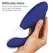 Womanizer Duo 2 Blue - Dual-Action Intimate Device, Air Pulse & Vibration