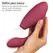 Womanizer Duo 2 Bordeaux Dual Action Intimate Device, Waterproof, Silicone