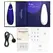 Womanizer Premium 2 Blueberry - Air Pulse Intimate Device, 14 Levels, Waterproof