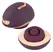 Belou Rotating Vulva Massager Premium 2 Motors USB Black 10 Modes