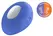 We-Vibe Temp Lavender Blue - Temperature Control Compact Massager 9.5cm
