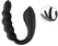 Black Velvets Bendable Dual Stimulator Flexible Silicone 26cm