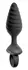 ANOS Flexible Plug Twisted Design - 10-Mode Vibrating Silicone, Black
