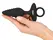 ANOS Flexible Plug Twisted Design - 10-Mode Vibrating Silicone, Black