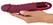 beau coeur VARELO Natural Vibrator Red 23cm 12 Modes Silicone LED USB