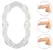 beau coeur PARINOR Silicone Dual Support Ring, Transparent, 10.6 cm