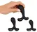 ANOS Silicone Training Set - 3-Piece Anal Trainer with Curved Tips