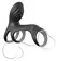 Fantasy C-Ringz Ultimate Couples Cage Pro Black Silicone Duo Vibration