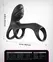 Fantasy C-Ringz Ultimate Couples Cage Pro Black Silicone Duo Vibration