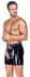 Black Level Men's Vinyl Chaps XL - Glossy Finish, Stretch Waistband