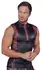 NEK Matte Black Sleeveless Shirt 2XL with Red Accents & Mesh Panels