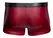 NEK Men's Matte Look Pants XL with Mesh and Stud Details, Red-Black