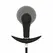 Anal Collection Inflatable Plug 8 cm Black - Adjustable Silicone Model