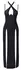 Cottelli PARTY Long Shimmer Dress XL, Black, Elegant High-Slit Design
