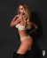 Obsessive Premisis L/XL Three-Piece White Lace Intimate Set