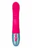 FemmeFunn Delola Pink Dual Density Ribbed Vibrating Device 23.6cm