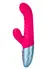 FemmeFunn Delola Pink Dual Density Ribbed Vibrating Device 23.6cm