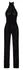Noir Handmade L Sparkling Cold Shoulder Black Jumpsuit Stand Collar